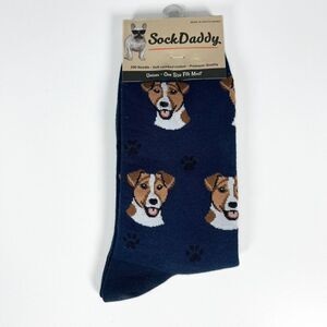 Jack Russell - Dog Pet Lover Socks Fun Novelty Dress Casual Unisex By Sock Daddy
